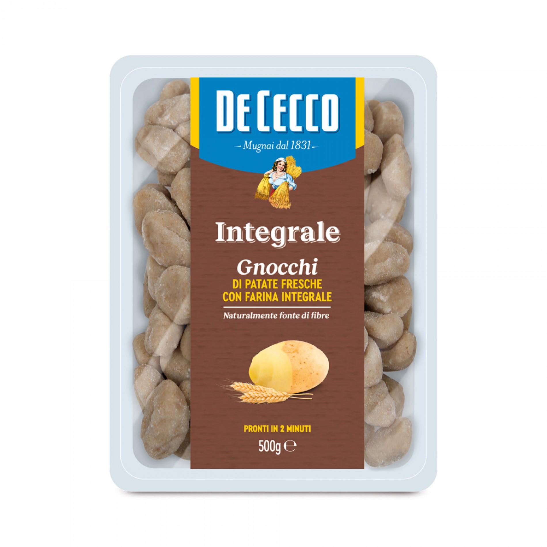 Nιόκι Ολικής Άλεσης από πατάτα De Cecco 500gr